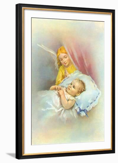 Angelic Slumber II-The Victorian Collection-Framed Giclee Print