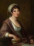 Portrait of Louisa Leveson Gower as Spes (Goddess of Hope)-Angelica Kauffman-Giclee Print