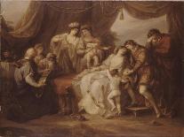 Virgil Reading the Aeneid to Augustus and Octavia, 1788-Angelika Kauffmann-Giclee Print
