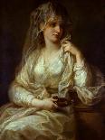 Portrait of Louisa Leveson-Gower as Spes-Angelika Kauffmann-Giclee Print