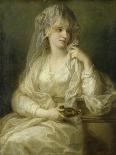 Portrait of the Poetess Teresa Bandettini-Landucci (1763-183)-Angelika Kauffmann-Giclee Print