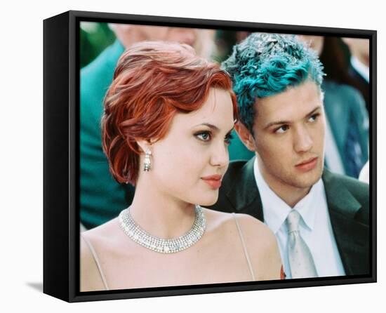 Angelina Jolie & Ryan Phillippe-null-Framed Stretched Canvas