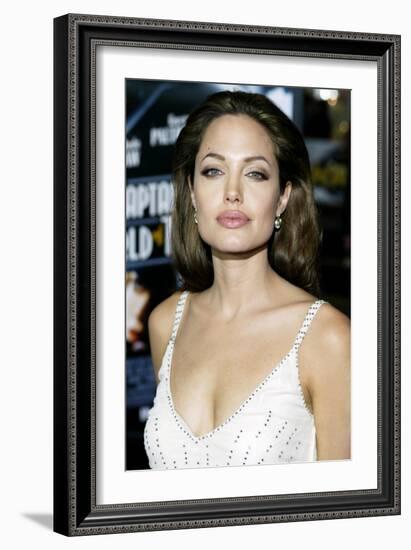 Angelina Jolie-null-Framed Art Print