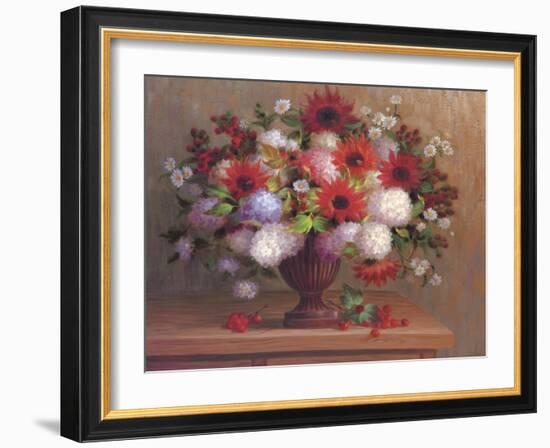 Angelina's Flowers II-Welby-Framed Art Print