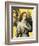 Angelo con ramo d'ulivo-Hans Memling-Framed Art Print