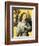 Angelo con ramo d'ulivo-Hans Memling-Framed Art Print