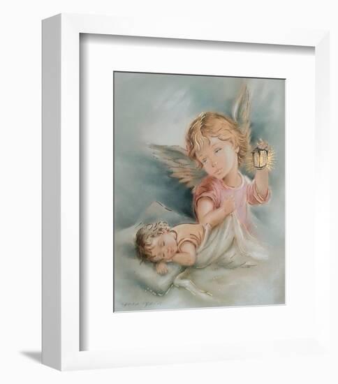 Angelo Custode-null-Framed Art Print