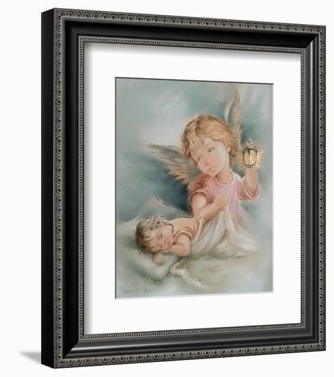 Angelo Custode-null-Framed Art Print