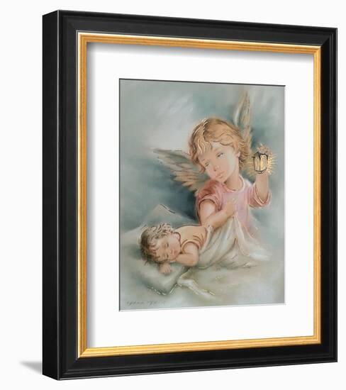 Angelo Custode-null-Framed Art Print