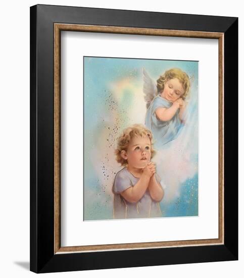 Angelo Custode-null-Framed Art Print