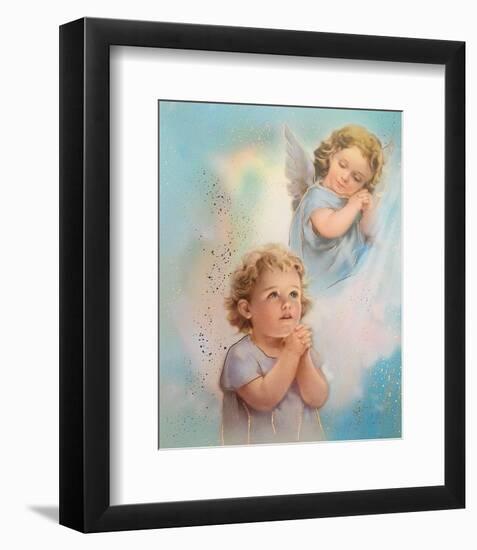 Angelo Custode-null-Framed Art Print