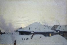 A holiday in the old peoples home Trivulzio in Milan,  1892.-Angelo Morbelli-Giclee Print