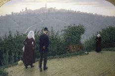 Women Rice Harvesters in the Paddy Field-Angelo Morbelli-Art Print