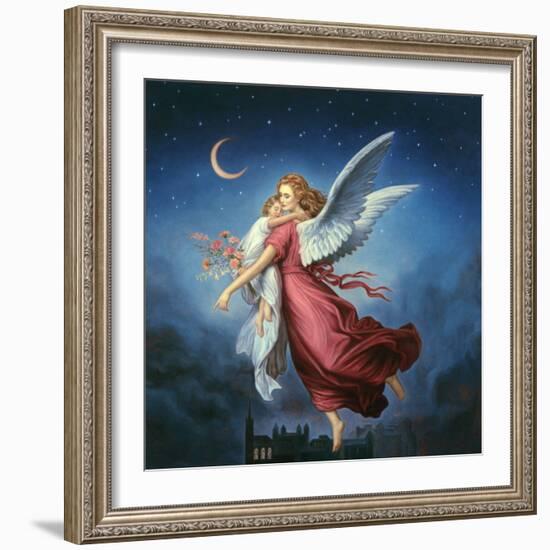 Angels 5-Edgar Jerins-Framed Giclee Print