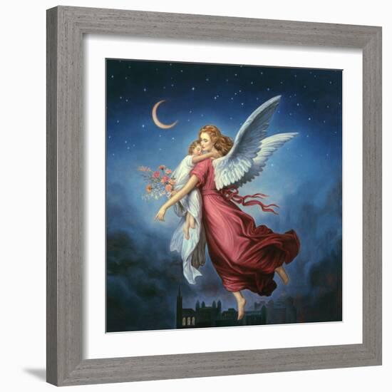 Angels 5-Edgar Jerins-Framed Giclee Print