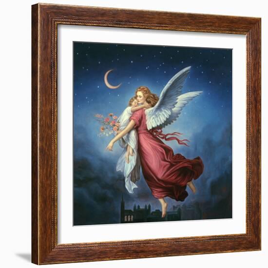 Angels 5-Edgar Jerins-Framed Giclee Print