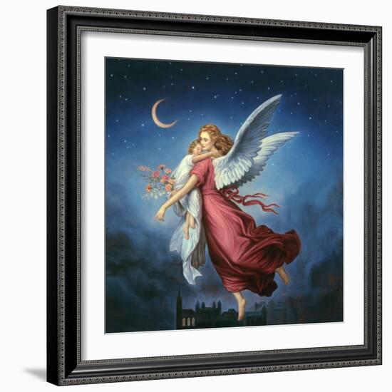 Angels 5-Edgar Jerins-Framed Giclee Print