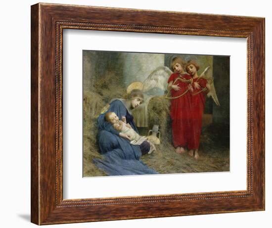 Angels and Holy Child-Marianne Stokes-Framed Giclee Print