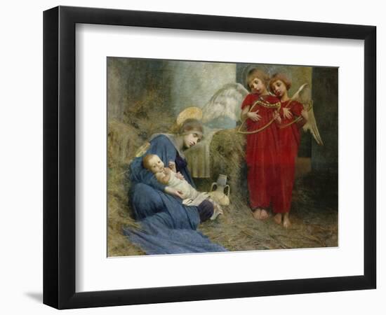 Angels and Holy Child-Marianne Stokes-Framed Giclee Print