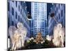 Angels at the Rockerfeller Centre, Decorated for Christmas, New York City, USA-Nigel Francis-Mounted Photographic Print