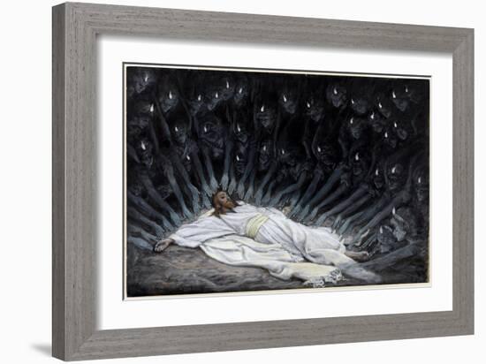 Angels Came and Ministered Unto Him, Illustration for 'The Life of Christ', C.1886-94-James Tissot-Framed Giclee Print