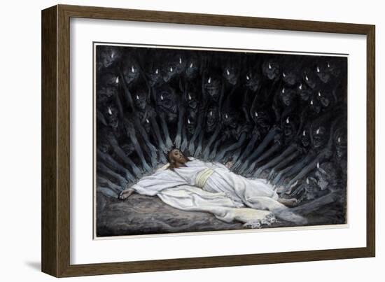 Angels Came and Ministered Unto Him, Illustration for 'The Life of Christ', C.1886-94-James Tissot-Framed Giclee Print