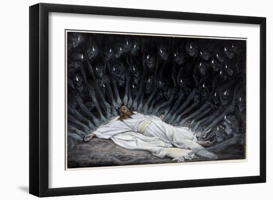 Angels Came and Ministered Unto Him, Illustration for 'The Life of Christ', C.1886-94-James Tissot-Framed Giclee Print