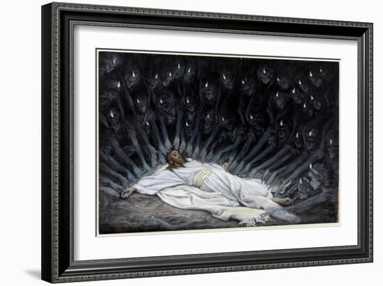 Angels Came and Ministered Unto Him, Illustration for 'The Life of Christ', C.1886-94-James Tissot-Framed Giclee Print