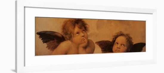 Angels (detail)-Raphael-Framed Art Print