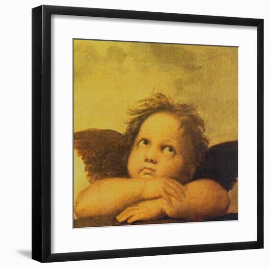 Angels Detail-Raphael-Framed Art Print