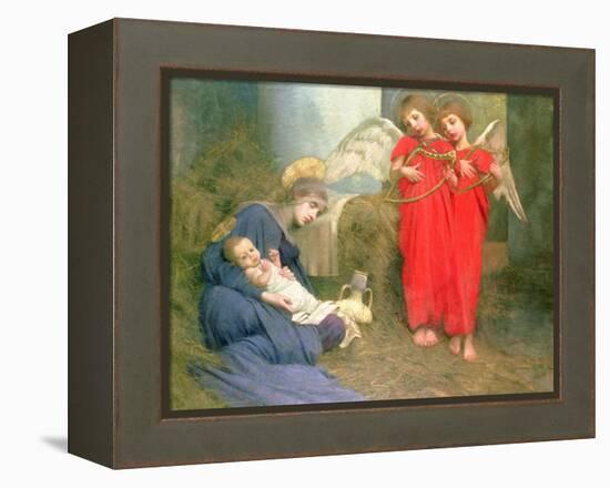 Angels Entertaining the Holy Child, 1893-Marianne Stokes-Framed Premier Image Canvas