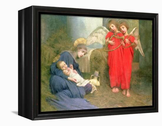 Angels Entertaining the Holy Child, 1893-Marianne Stokes-Framed Premier Image Canvas