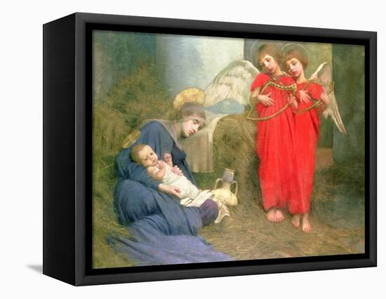 Angels Entertaining the Holy Child, 1893-Marianne Stokes-Framed Premier Image Canvas