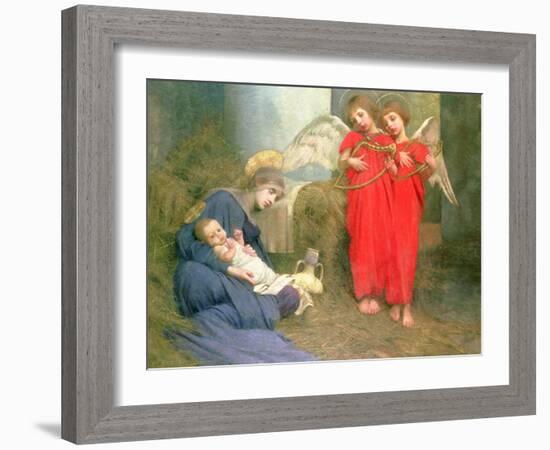Angels Entertaining the Holy Child, 1893-Marianne Stokes-Framed Giclee Print