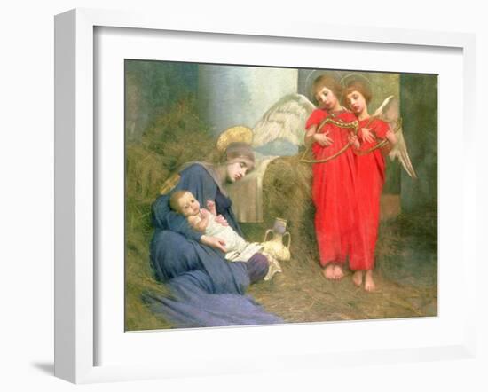 Angels Entertaining the Holy Child, 1893-Marianne Stokes-Framed Giclee Print