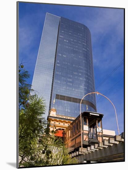 Angels Flight Funicular, Los Angeles, California, United States of America, North America-Richard Cummins-Mounted Photographic Print