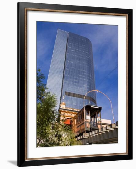 Angels Flight Funicular, Los Angeles, California, United States of America, North America-Richard Cummins-Framed Photographic Print