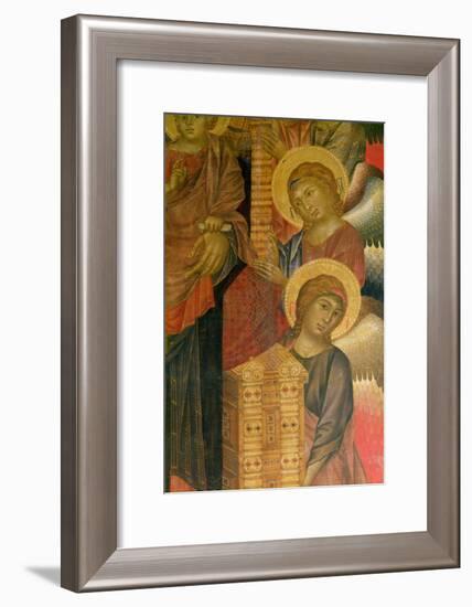 Angels from the Santa Trinita Altarpiece-Cimabue-Framed Giclee Print