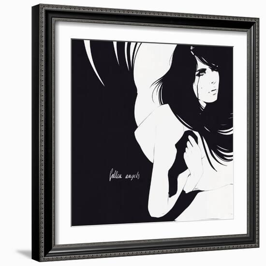 Angels II-Manuel Rebollo-Framed Art Print