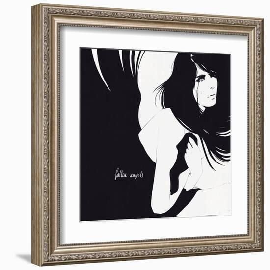 Angels II-Manuel Rebollo-Framed Art Print