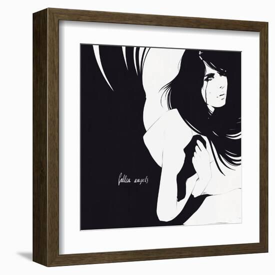 Angels II-Manuel Rebollo-Framed Art Print