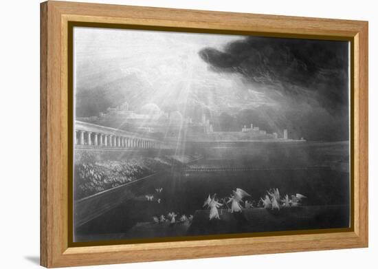 Angels in the Courts of Heaven-John Martin-Framed Premier Image Canvas