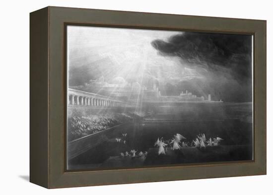 Angels in the Courts of Heaven-John Martin-Framed Premier Image Canvas