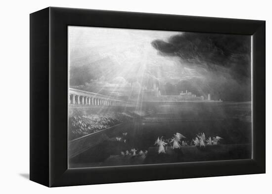 Angels in the Courts of Heaven-John Martin-Framed Premier Image Canvas