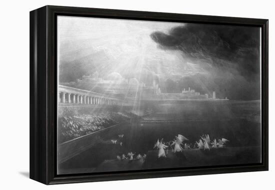 Angels in the Courts of Heaven-John Martin-Framed Premier Image Canvas