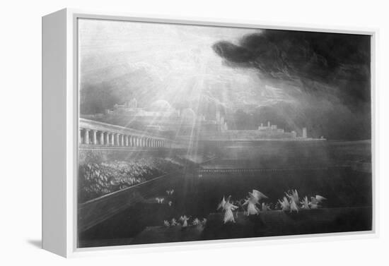 Angels in the Courts of Heaven-John Martin-Framed Premier Image Canvas