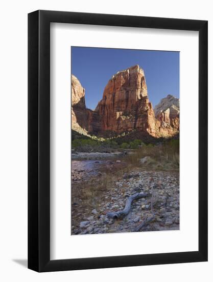 Angels Landing, Zion National Park, Utah, Usa-Rainer Mirau-Framed Photographic Print