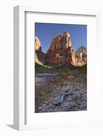 Angels Landing, Zion National Park, Utah, Usa-Rainer Mirau-Framed Photographic Print