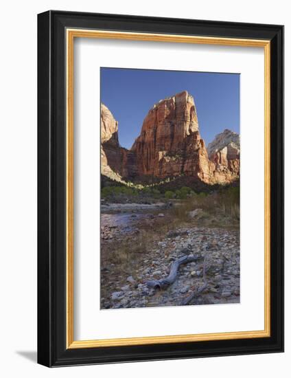 Angels Landing, Zion National Park, Utah, Usa-Rainer Mirau-Framed Photographic Print