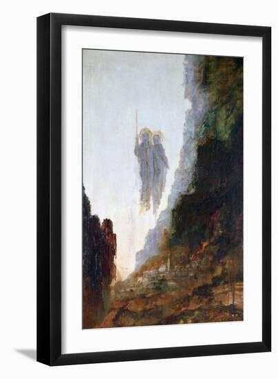 Angels of Sodom, C1846-1898-Gustave Moreau-Framed Giclee Print